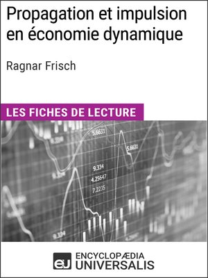 cover image of Propagation et impulsion en économie dynamique de Ragnar Frisch